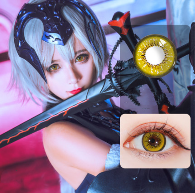 12 Months |  Cosplay Anime Contact Lenses (Two Pieces) Yv30605