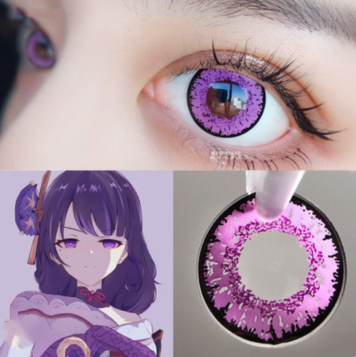 12 Months |  Cosplay Anime Contact Lenses (Two Pieces) Yv30695