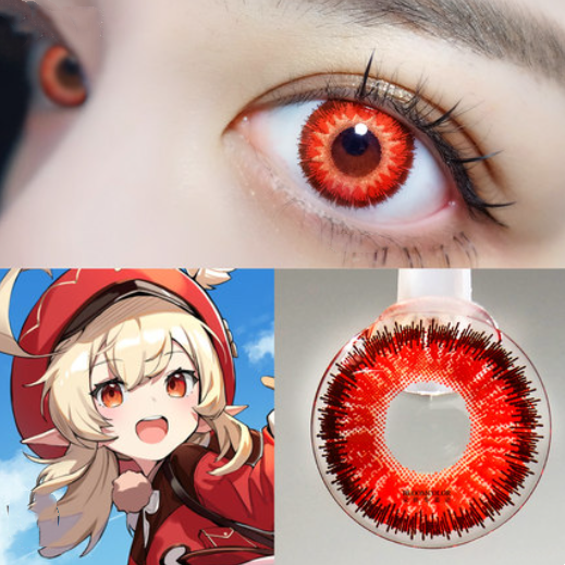 12 Months |  Cosplay Anime Contact Lenses (Two Pieces) Yv30708