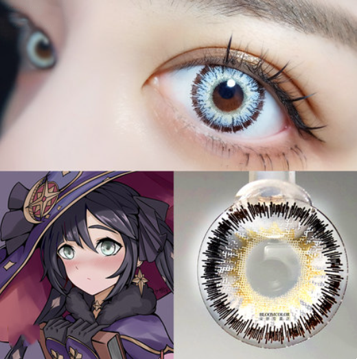 12 Months |  Cosplay Anime Contact Lenses (Two Pieces) Yv30709