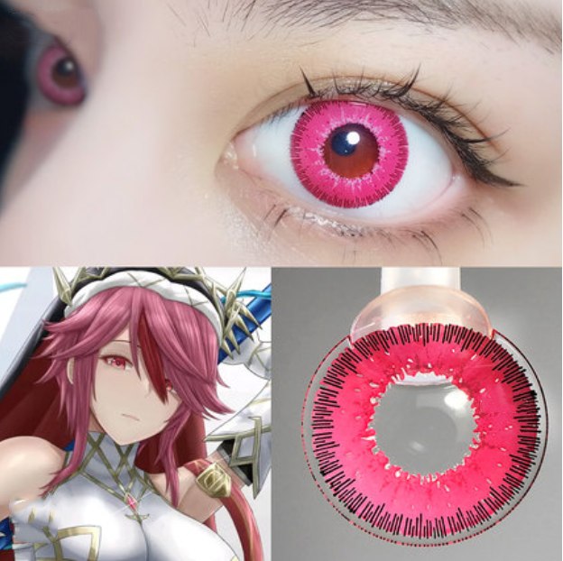 12 Months |  Cosplay Anime Contact Lenses (Two Pieces) Yv30710