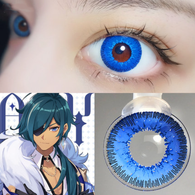 12 Months |  Cosplay Anime Contact Lenses (Two Pieces) Yv30711