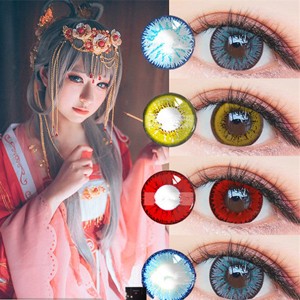 12 Months |  Cosplay Contact Lenses(Two Pieces)Yv44456