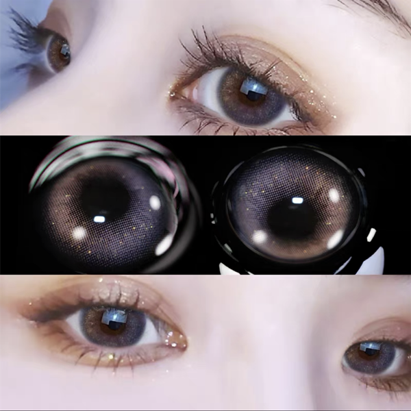 12 Months |  Starry Lightpurple Contact Lens (Two Pieces)Yv43995