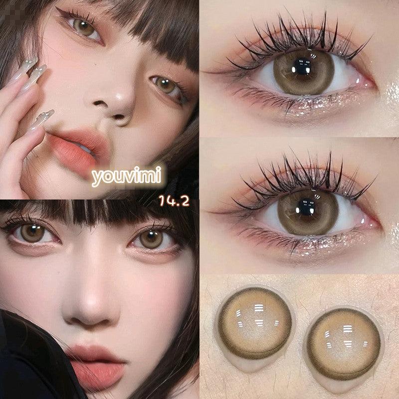 6 Months |  Brown Contact Lenses (Two Pieces) Yv31380