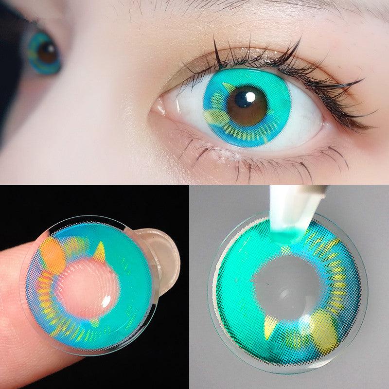 6 Months |  Cosplay Green Contact Lenses (5 Pieces) Yv31294