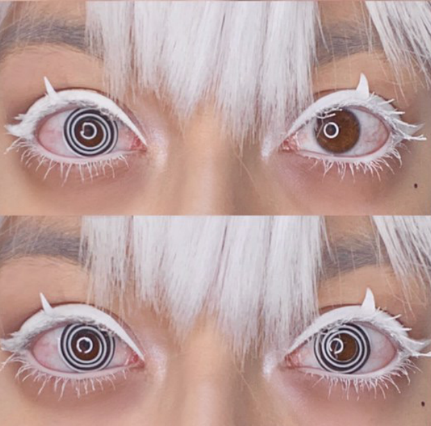 6 Months |  Cosplay White Contact Lenses (Two Pieces) Yv31362