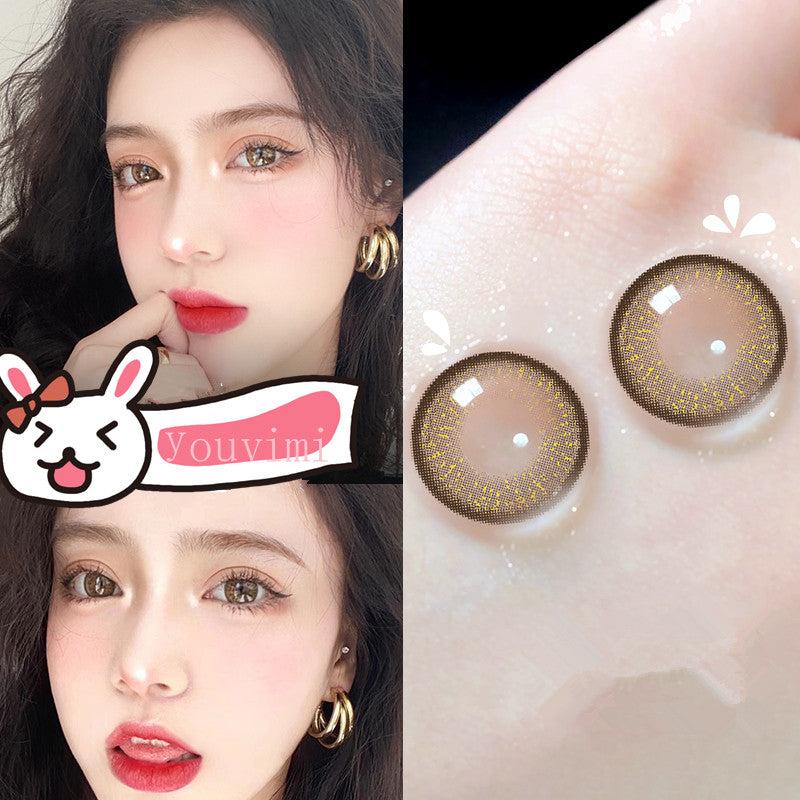 6 Months |  Golden Contact Lenses (Two Pieces) Yv31087