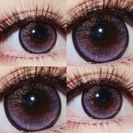 6 Months |  Purple Contact Lenses (Two Pieces) Yv30936