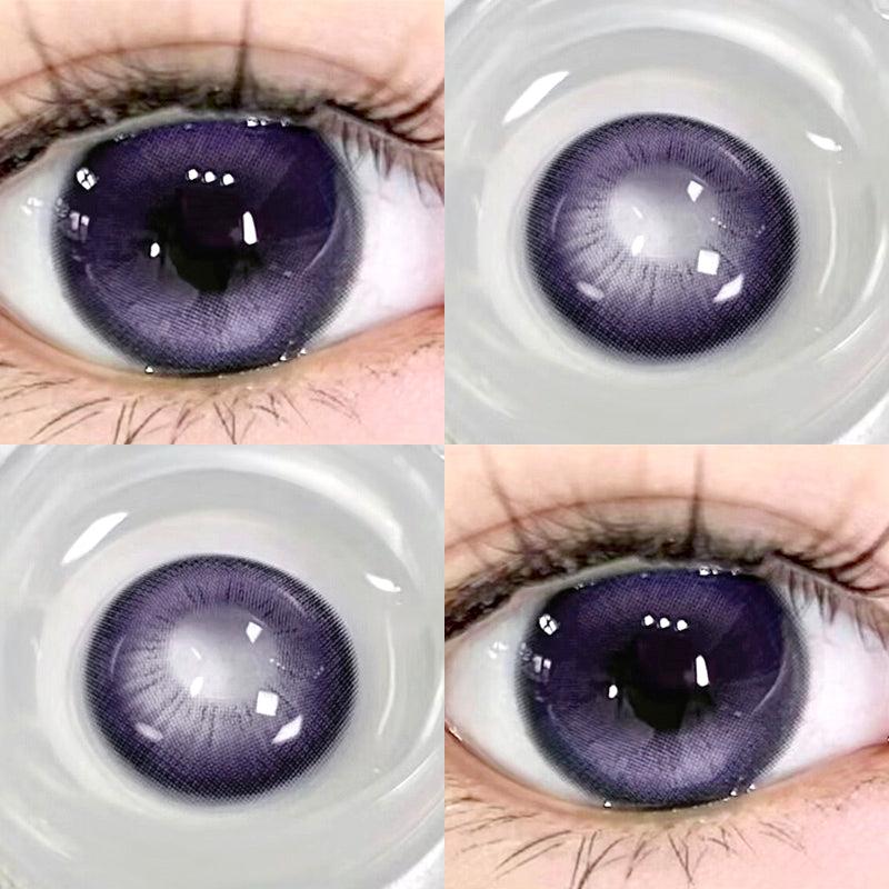 6 Months |  Purple Contact Lenses (Two Pieces)  Yv32025