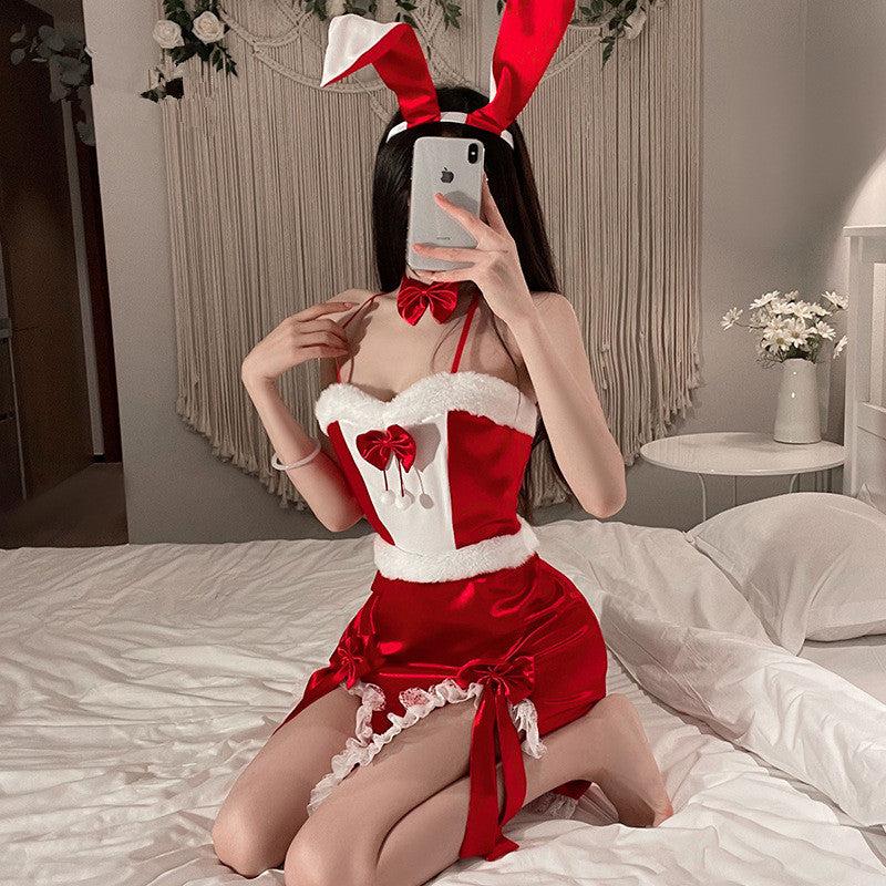 Bunny Girl |  Christmas Bunny Dress Set Yv31356