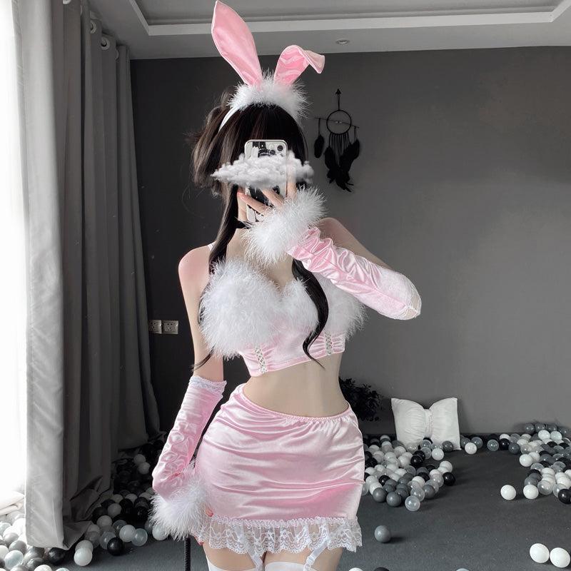 Bunny Girl |  Cosplay Bunny Girl Uniform Set Yv47300