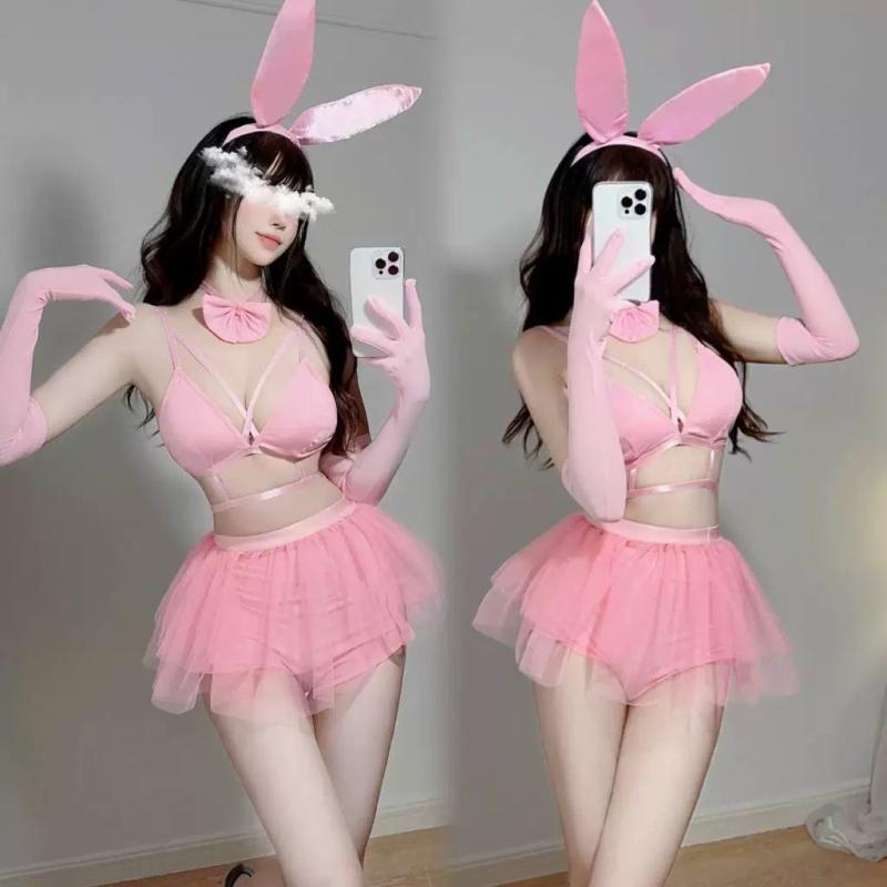 Bunny Girl |  Cute Pink Bunny Lingerie Set  Yv50164