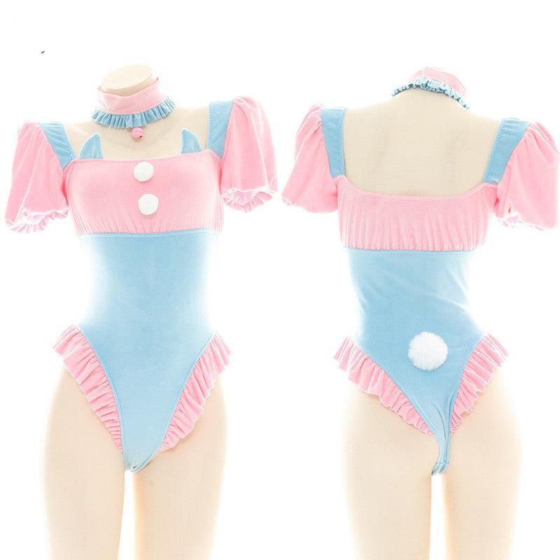 Bunny Girl |  Sexy Bunny Girl One-Piece Pajamas Yv30475