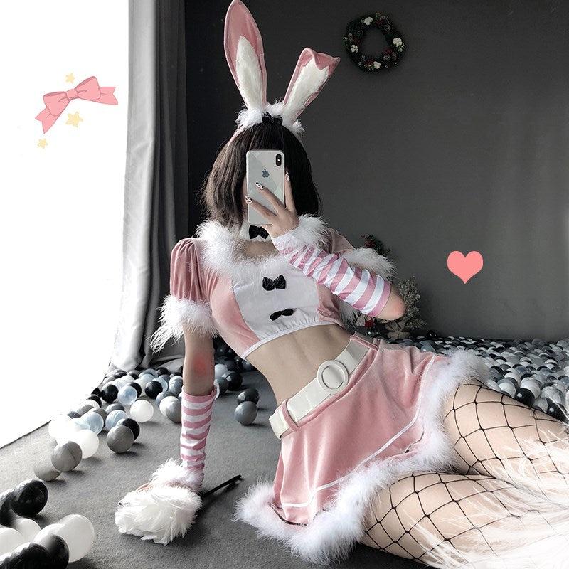 Bunny Girl |  Sexy Christmas Maid Outfit Yv30026