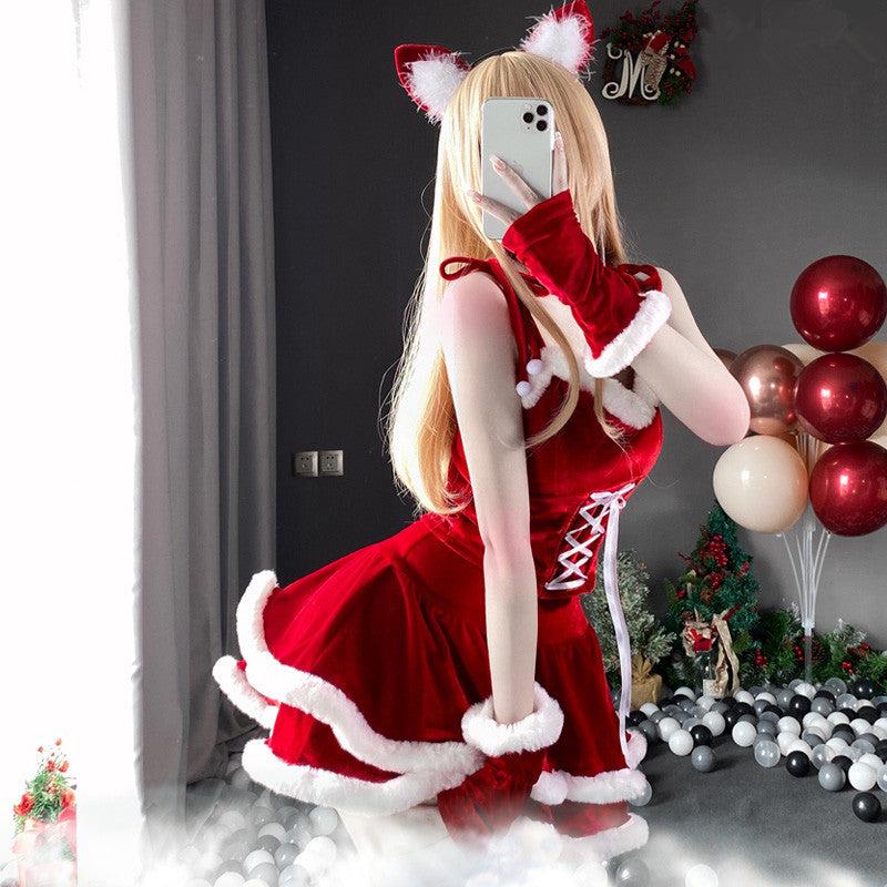 Cos |  Christmas Cosplay Bunny Girl Suit Yv30254