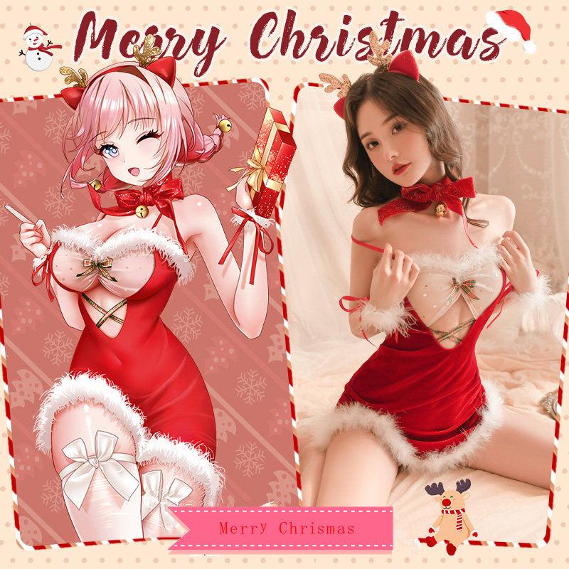 Cos |  Christmas Elk Dress Set Yv31517