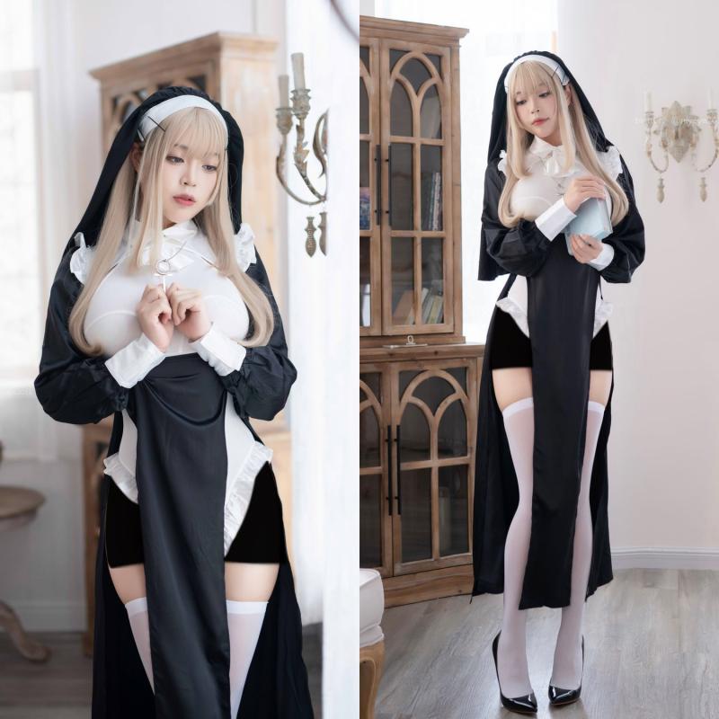 Cos |  Nun Uniform Two-Dimensional Suit  Yv50069