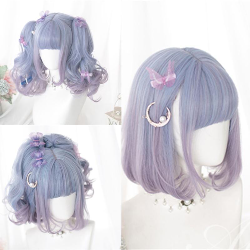 Curls Hair |  Daily Harajuku Lolita Wig  Yv42504