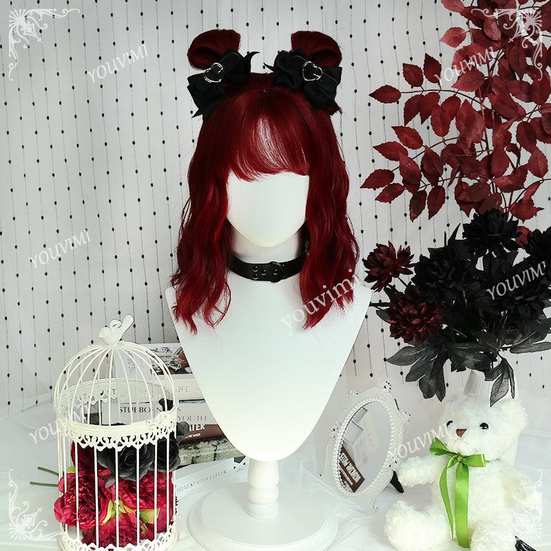 Curls Hair |  Youvimi Original Red Curly Short Wig Pl-512B