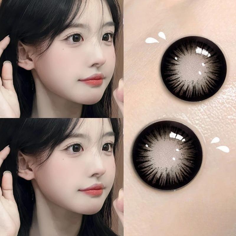 Daily |  Daily Black Contact Lens (Two Pieces ）  Yv475885