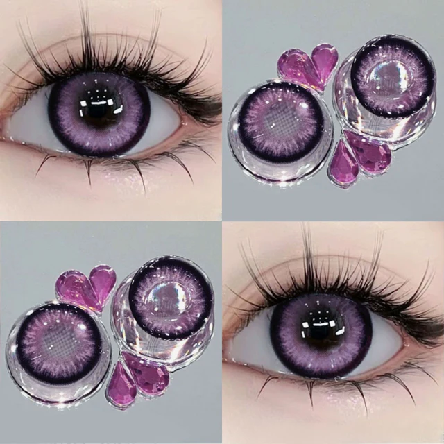 Daily |  Purple Contact Lenses Yv185