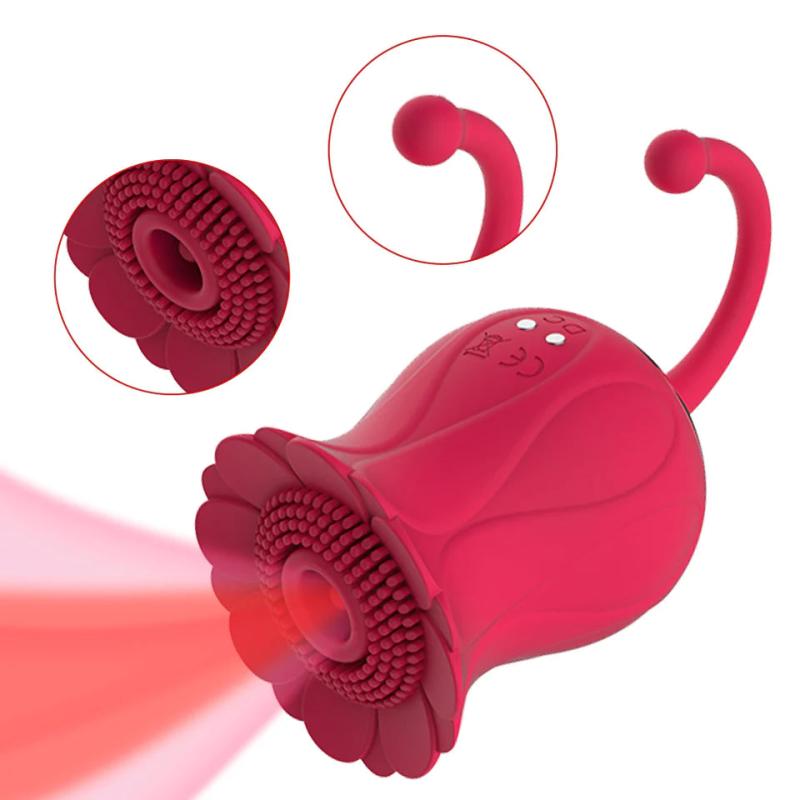 Female Sex Toys |  Rose Flirting Vibrator Yv32052