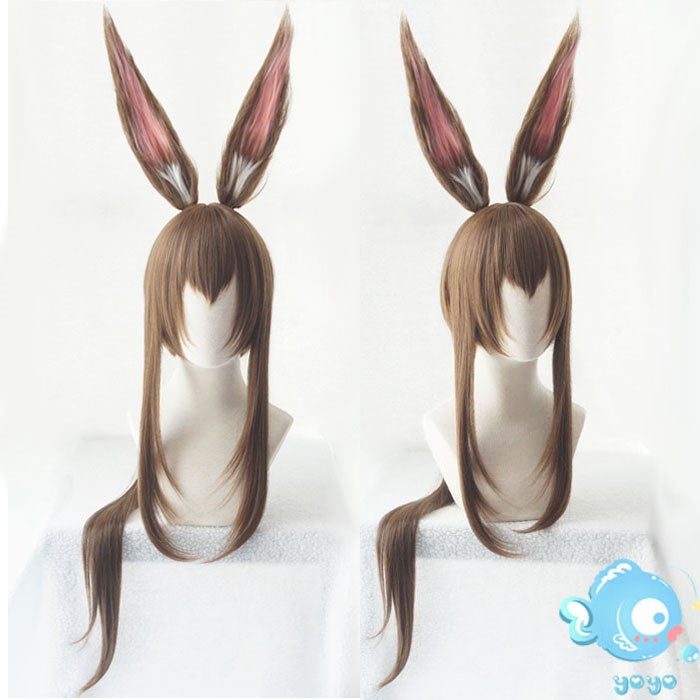 Long Hair |  Arknights Cos Wig + Ear Yv30041