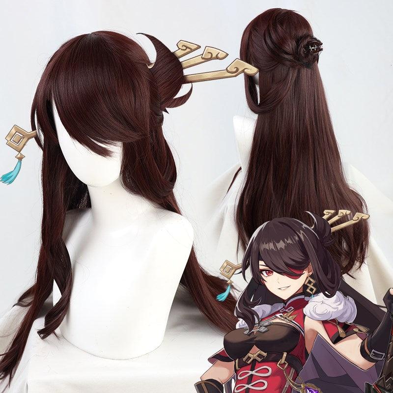 Long Hair |  Cosplay Genshin Impact Wig Yv46073