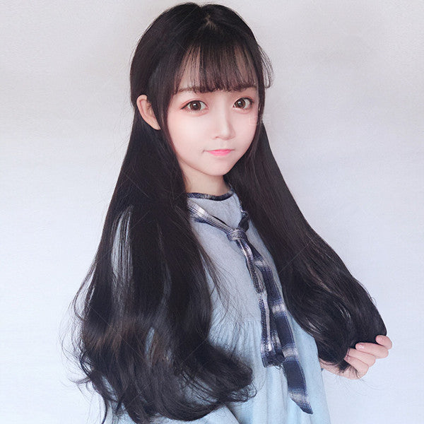 Long Hair |  Cute Big Wave U-Shaped Wig Yv42245