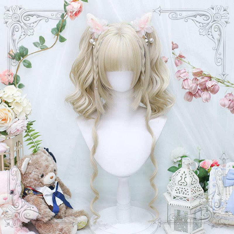 Long Hair |  Cute Double Ponytail Jk Wig Yv47102