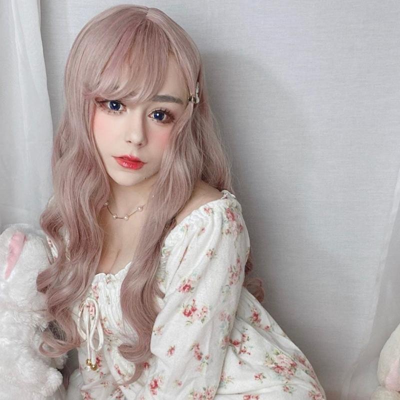 Long Hair |  Cute Lolita Long Roll Wig Yv42531