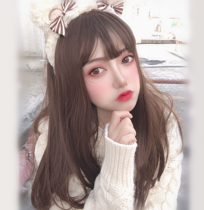 Long Hair |  Cute Long Straight Wig Yv42802