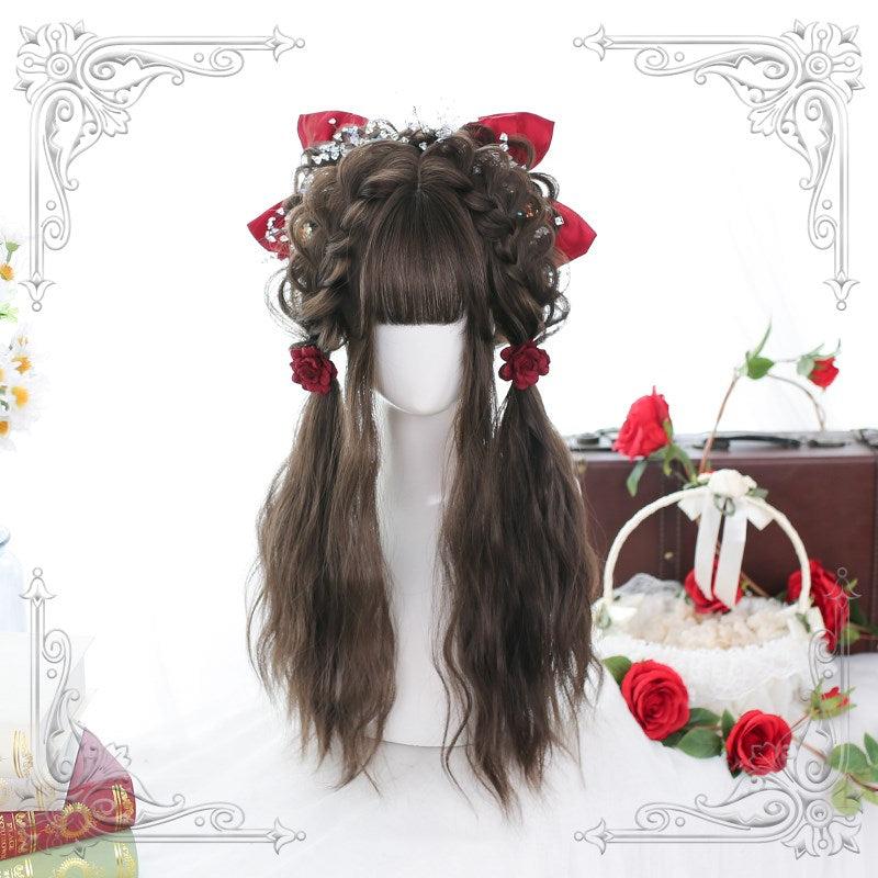 Long Hair |  Daily Lolita Bangs Curly Hair Yv43382