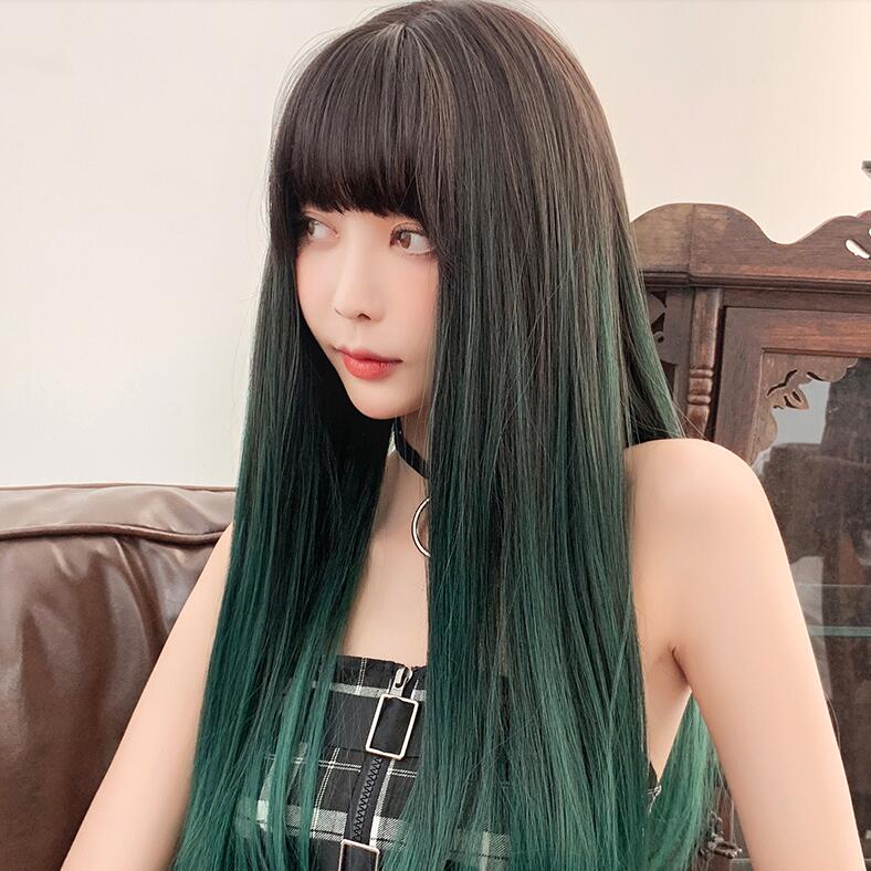 Long Hair |  Harajuku Fashion Gradient Wig Yv43316