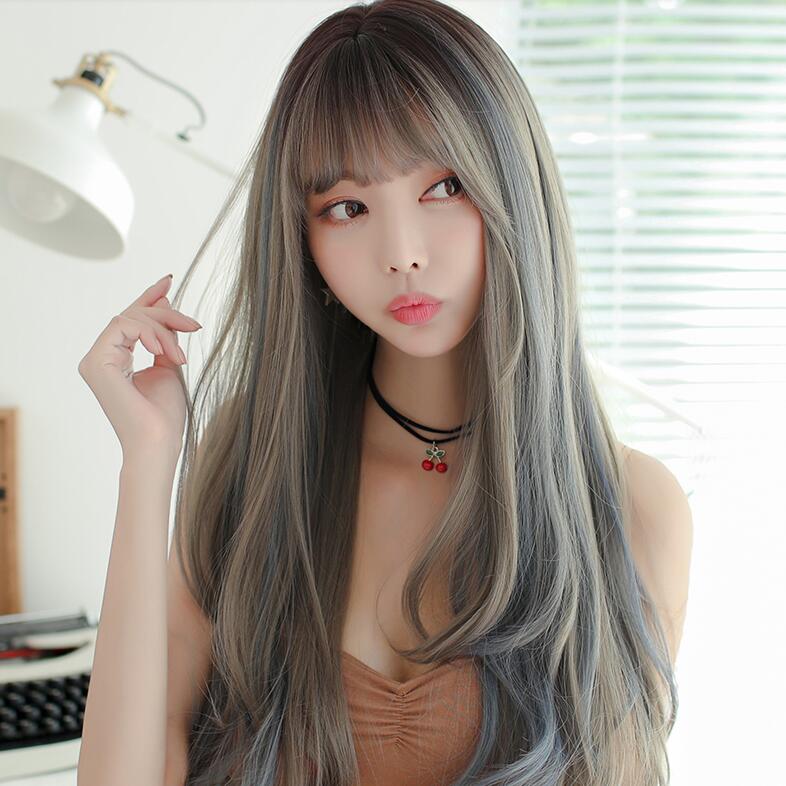 Long Hair |  Harajuku Fashion Natural Curly Wig Yv43315