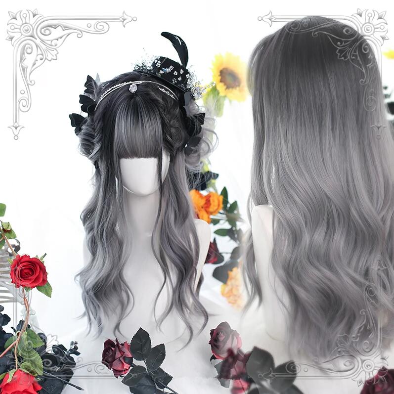 Long Hair |  Harajuku Lolita Gradient Curly Wig Yv43300