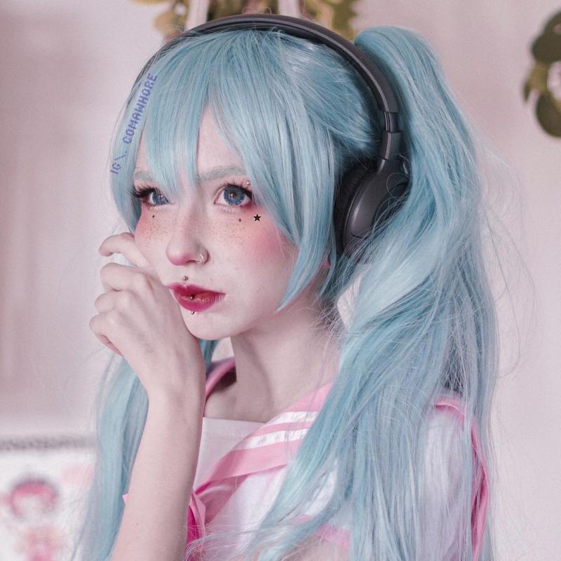 Long Hair |  Hatsune Miku Gradient Color Wig Yv30133