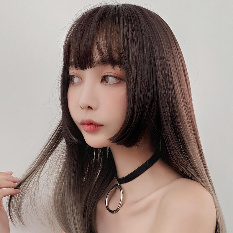 Long Hair |  Japanese Lolita Cute Straight Wig Yv43312