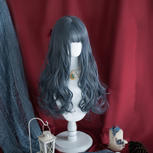 Long Hair |  Lolita Blue Long Curly Hair Yv30983