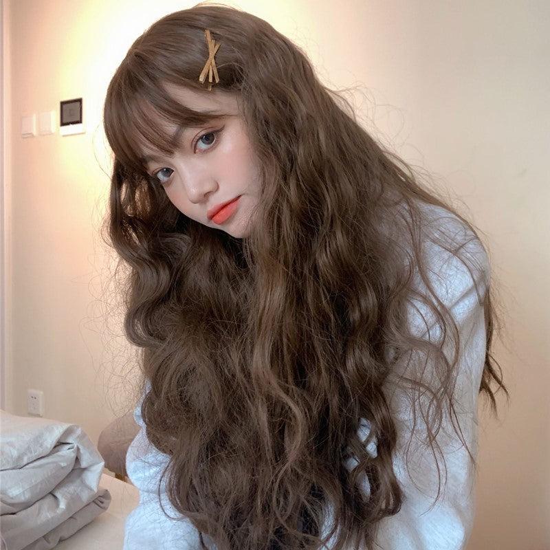 Long Hair |  Lolita Brown Long Curly Hair Wig Yv43550