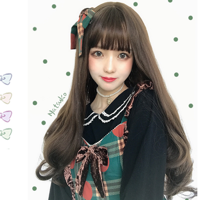 Long Hair |  Lolita Chocolate Long Curly Hair Yv30226