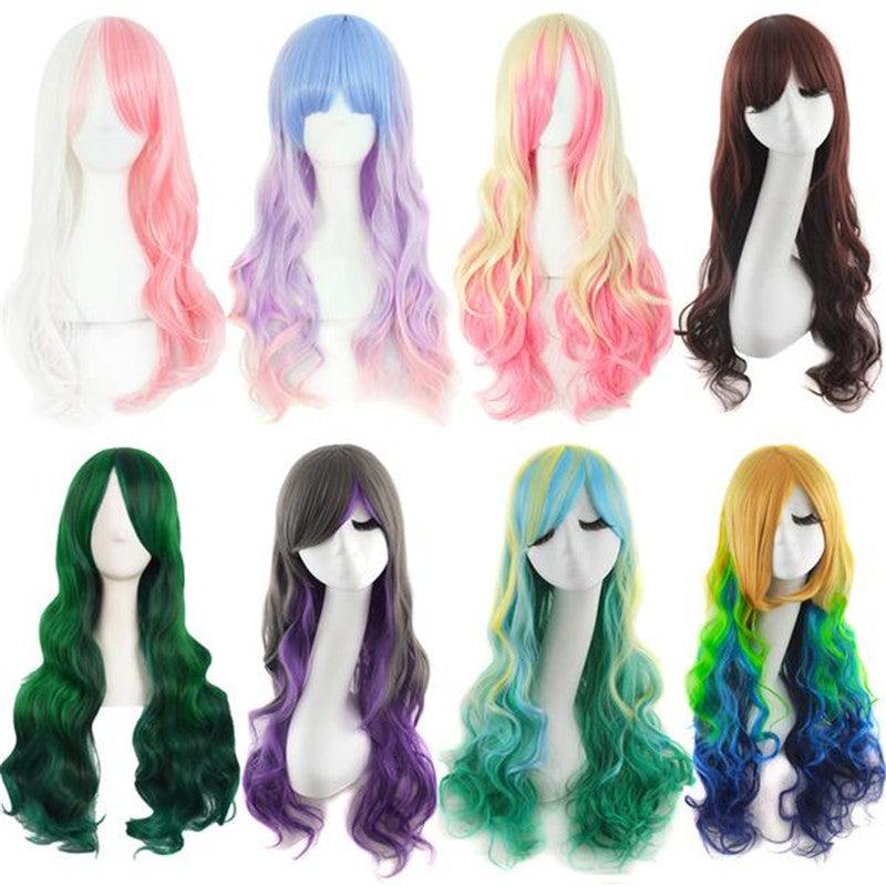 Long Hair |  Lolita Gradient Color Curly Wig Yv31278