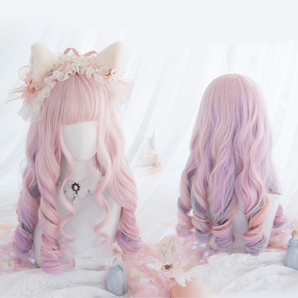 Long Hair |  Lolita Gradient Long Curly Hair Yv42432