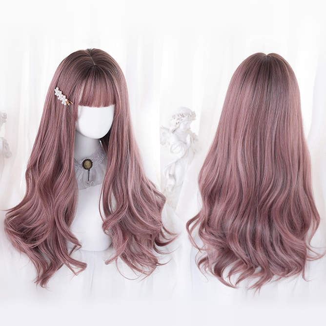 Long Hair |  Lolita Gradient Long Curly Wig Yv30282