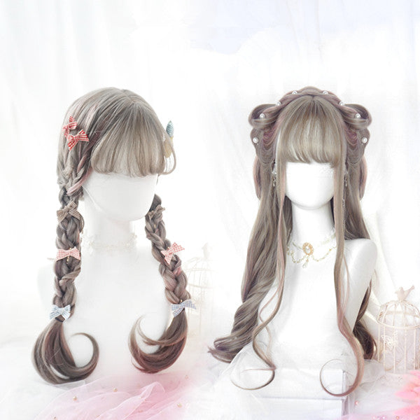 Long Hair |  Lolita Gradient Long Roll Wig Yv42534