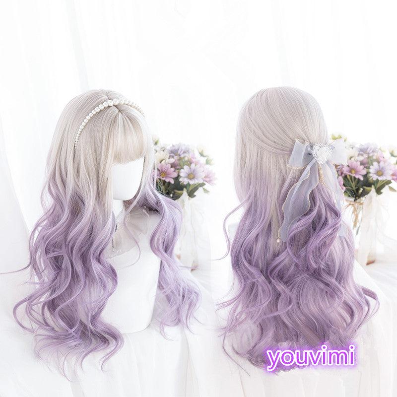 Long Hair |  Lolita Gradient Purple Wig Yv30184