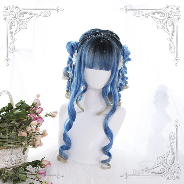 Long Hair |  Lolita Gradient Roll Wig Yv42103