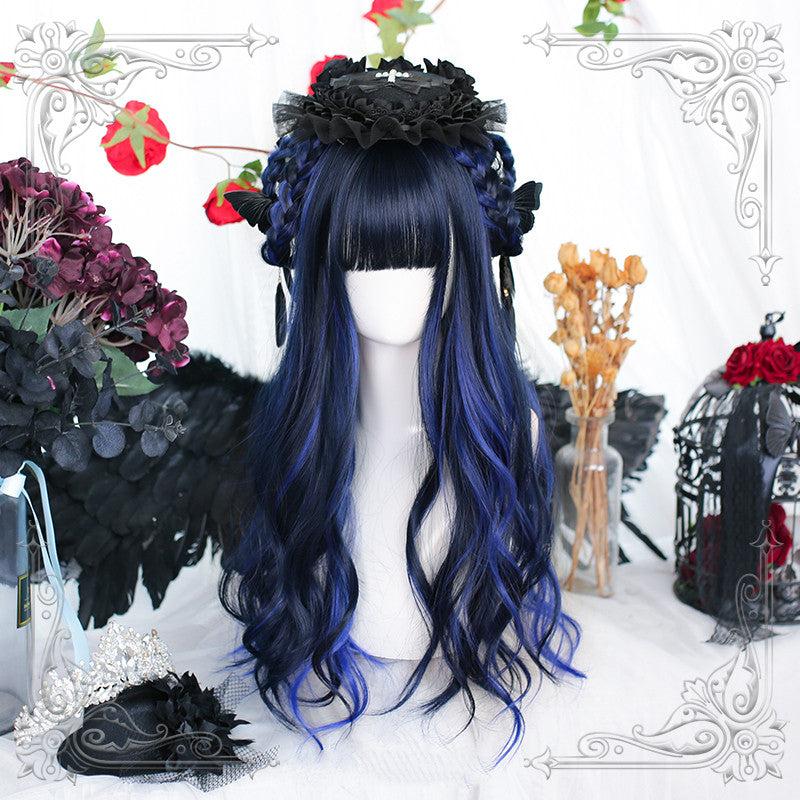 Long Hair |  Lolita Highlighted Long Curly Wig Yv30694