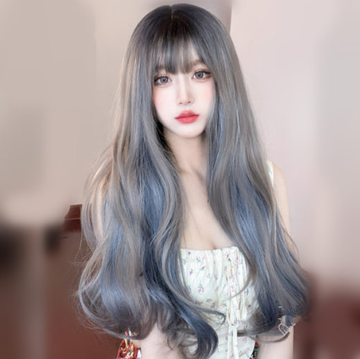 Long Hair |  Lolita Highlighting Long Curly Wig Yv30219